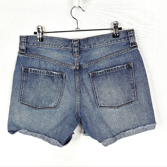 J. Crew Factory Denim Blue Jean Women's Shorts - Picture 2 of 5